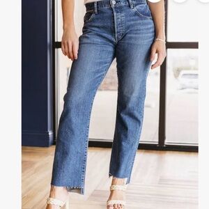 MOUSSY VINTAGE MV Harris Straight, Waist 31, Step Hem